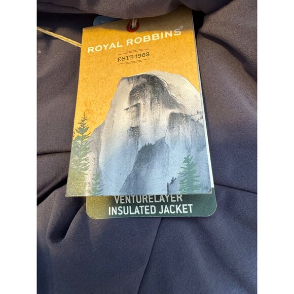 Royal Robbin’s Venture layer Insulated Jacket Size Large NWT Hoodie Pockets $105 - Picture 6 of 10